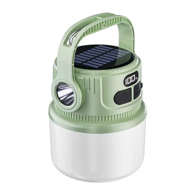 

ABAG LED Solar Bulb Light Rechargeable Portable Lanterns Waterproof Outdoor Night Market Camping Tent Outage Emergency Lamp