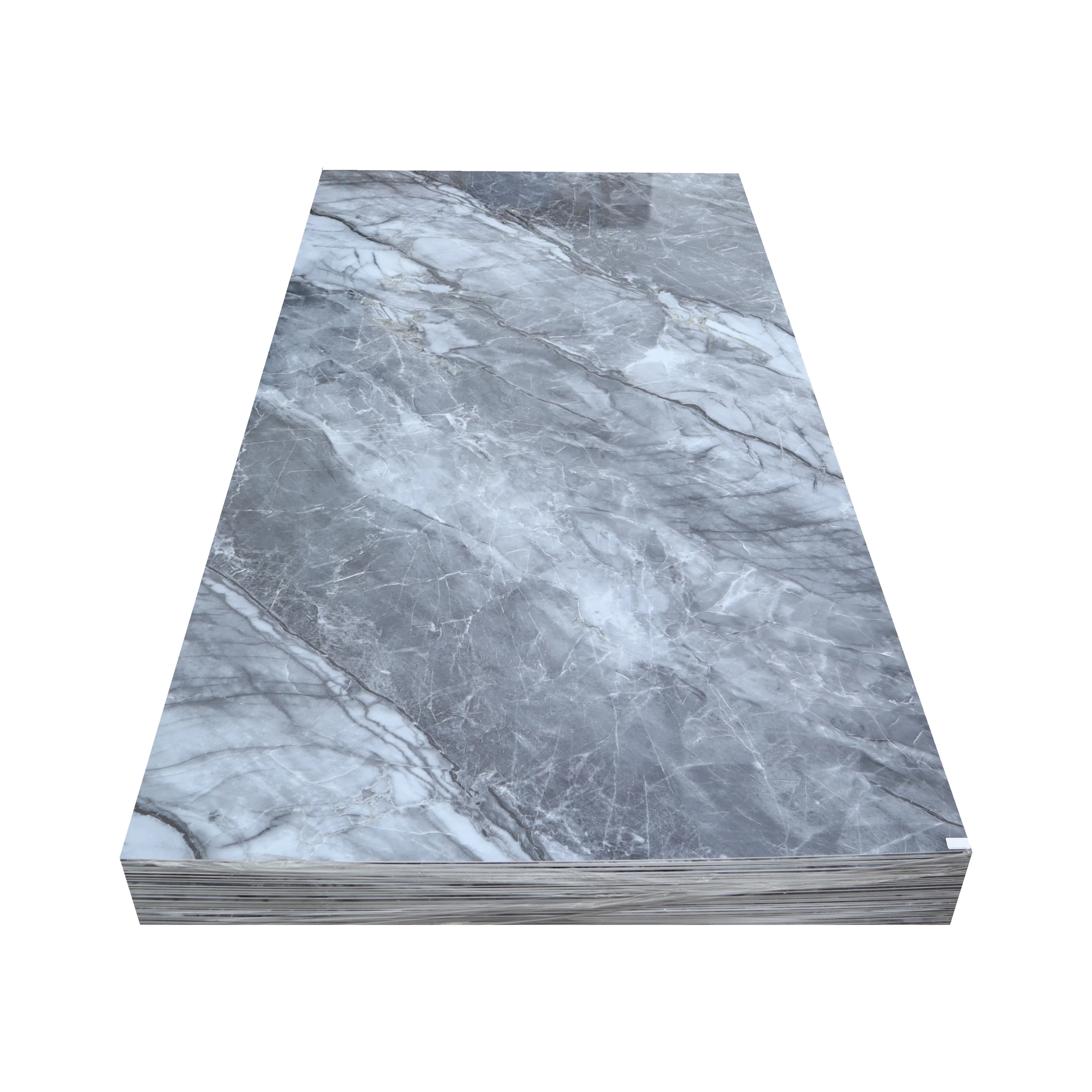 2026 Easy Install  Waterproof PVC  Marble Sheet Spc Luxury Wall Panels  for Bathroompromote sales