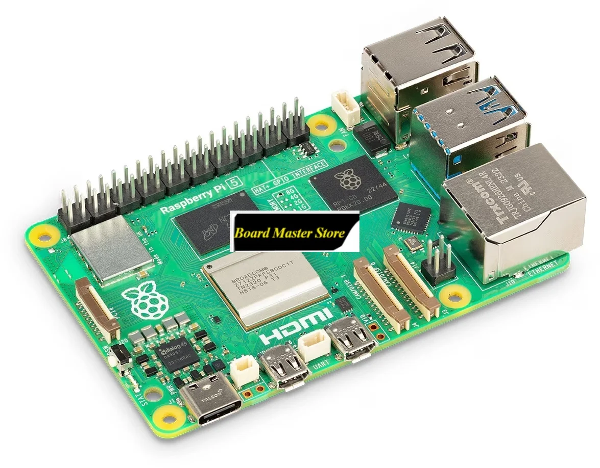 BoaMasMPi5 SBC 2.4GHz 4-core 2Gb 4Gb 8Gb 16GB Memory Development Board Python Computer Programming