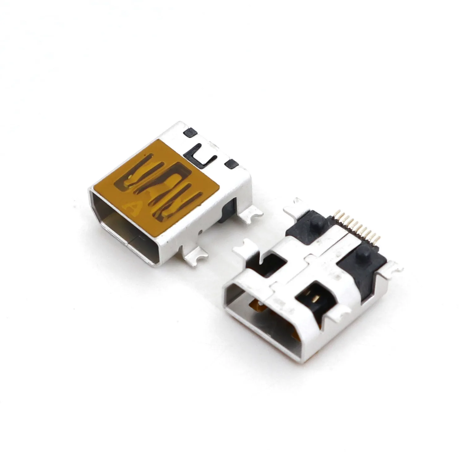 10Pcs Mini USB 10-Pin Female Socket SMT Type PCB Solder Jack Connector