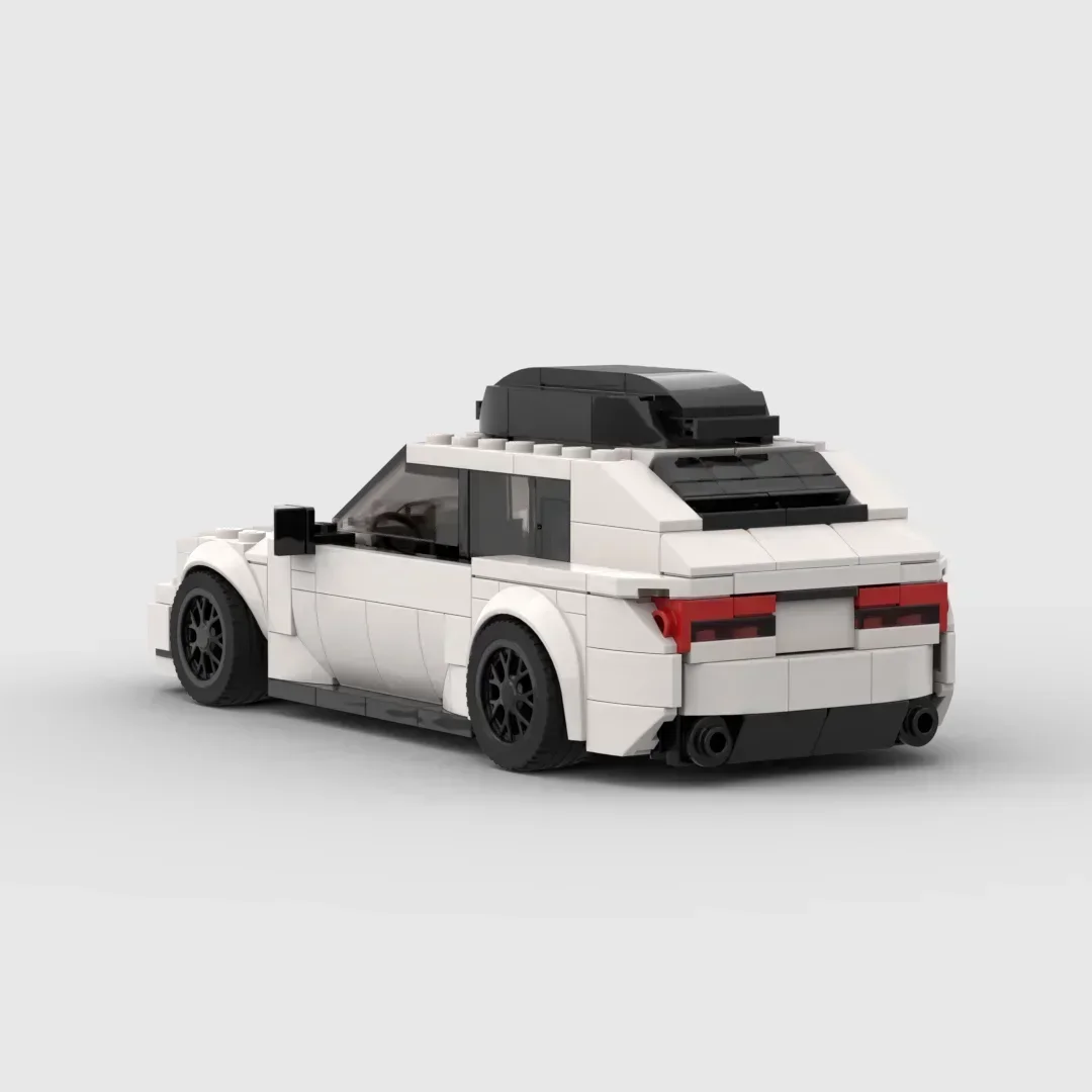 MOC RS6 レーシングモデル - カスタマイズ可能なビルディングブロックキット、クリエイティブなガレージおもちゃビルディングブロック、男の子や車愛好家向け