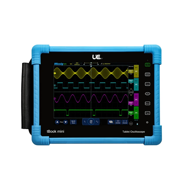 Tablet oscilloscope, will bring you an excellent operation experience which is different from traditional oscilloscope