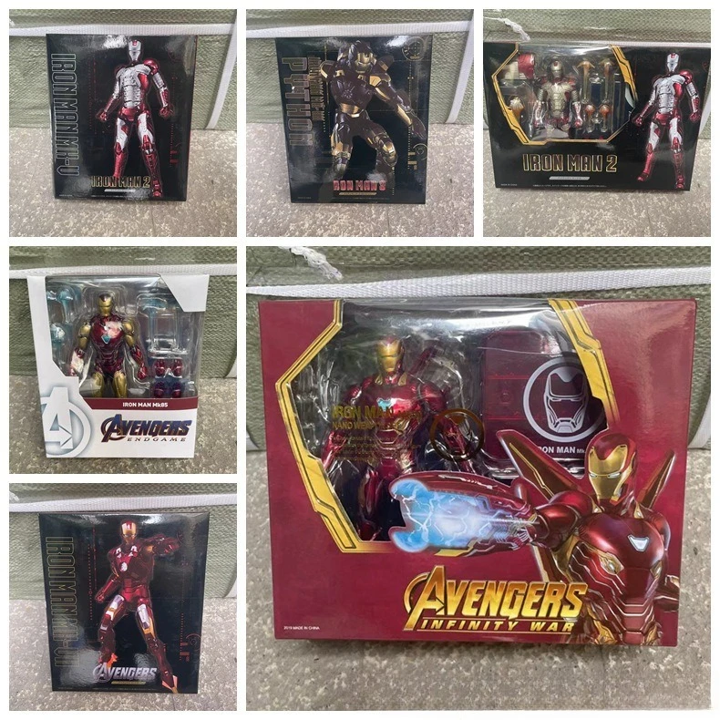 15cm New Movie Figure Iron Man - огляд і ціна Model Kit Iron Man Mark 50