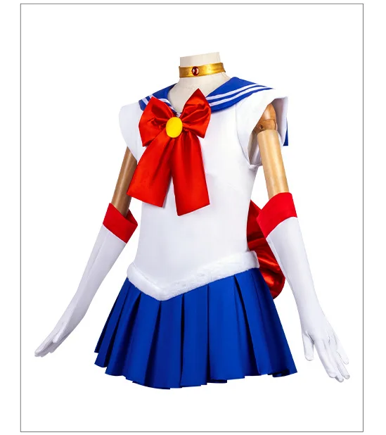 Sailor Moon Cosplay-Kostüm Pluto Rei Hino Water Ice Moon Sailor Neptune Full Moon Chibiusa Cosplay-Kleidung – Detail 7