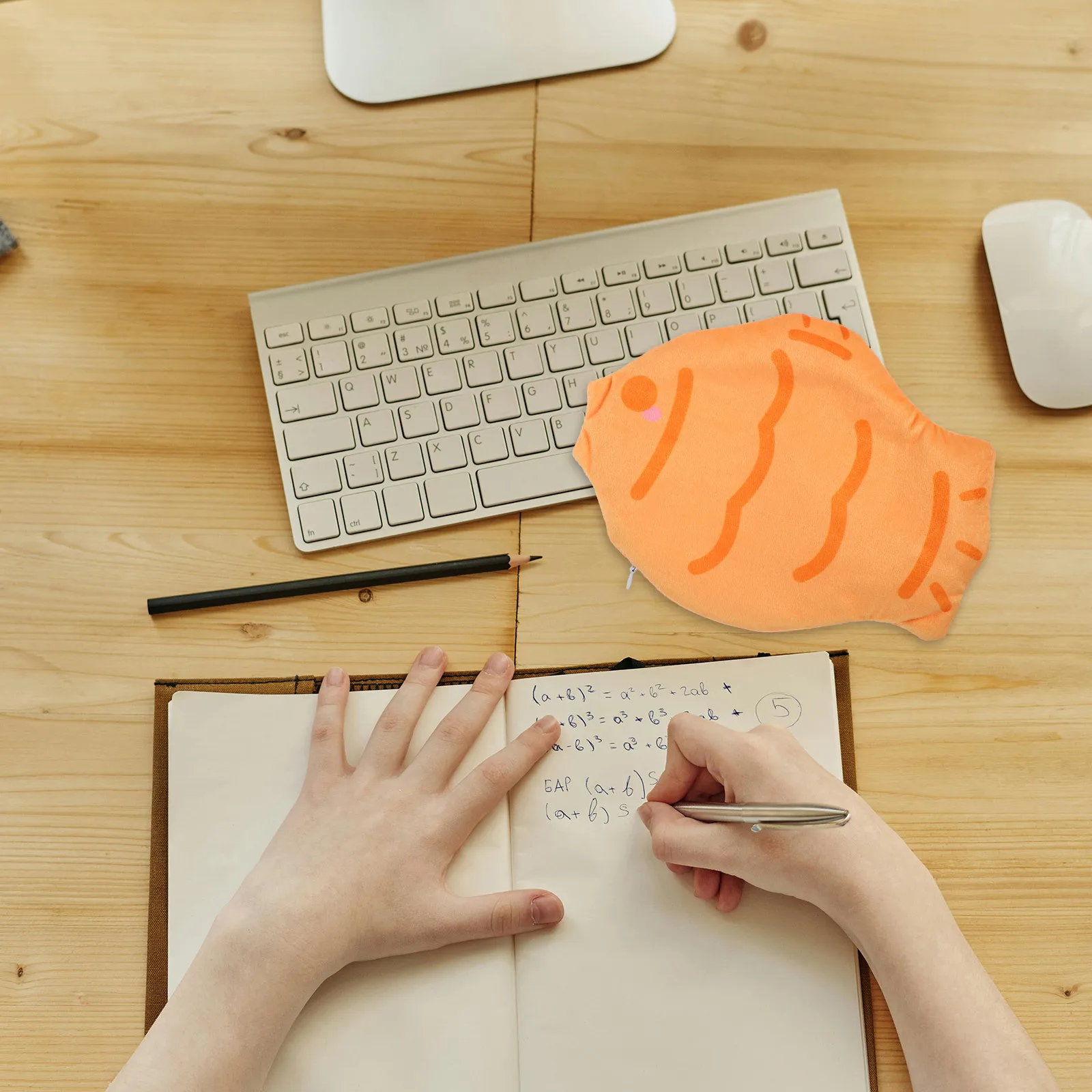 

Pencil Case Multi-Function Retro Solid Color Spacious Portable Zipper Pen Organizer Stationery Storage Bag Pencil Case