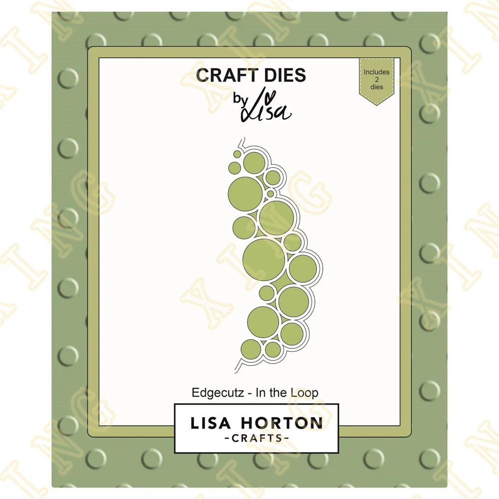 

Metal Cutting Dies Scrapbook Diary Decoration Stencil Embossing Template Diy Greeting Card Handmade 2023 New Arrival In the Loop