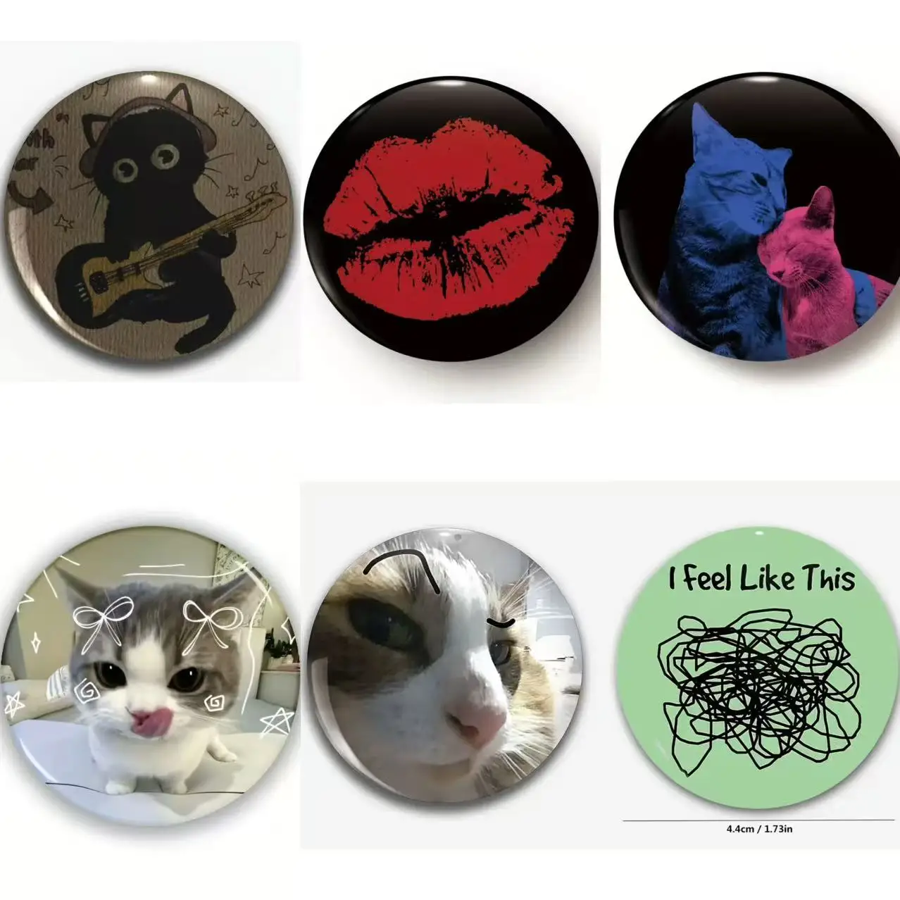 

Забавный значок-булавка - зеленая пластиковая брошь с черной контурной графикой, необычный подарок на День святого Валентина, Лунный Новый год, карнавал, и т.д.