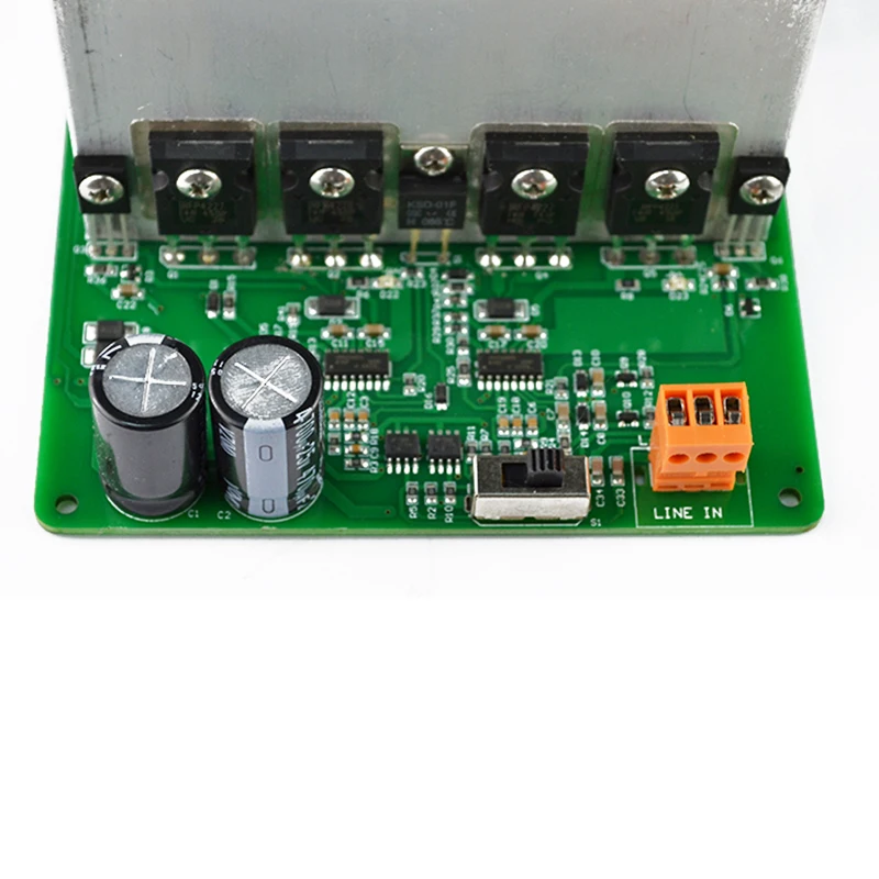 High Power Class D เครื่องขยายเสียงดิจิตอล HiFi Audio IRS2092S Amplificador สามารถสะพาน