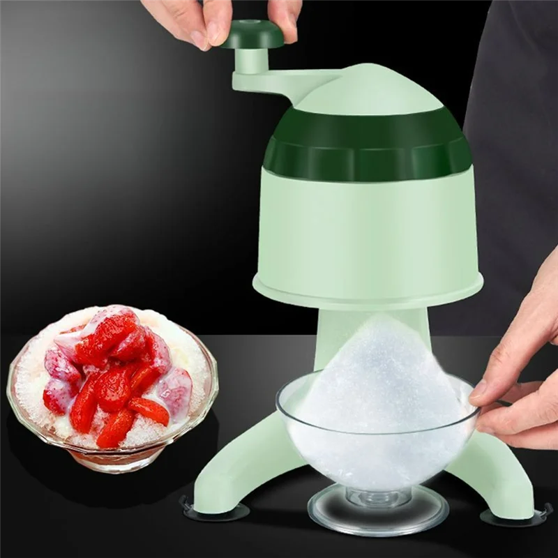 

A72U Manual Ice Shaver,Non-Slip Manual Ice Shaver Ideal For Home Use, Kids, Adults And Picnics