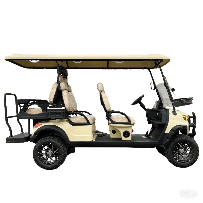 

Top Configuration 2 4 6 golf cart 48V 60V 72V lithium battery electric golf cart club car 5000w 4000w golf cart