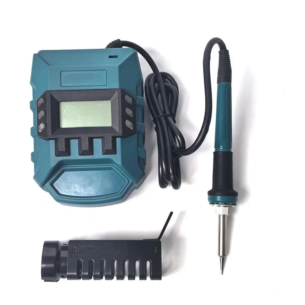 60W Adjustable Electric Soldering Iron with Quick Heating and Safe Handle Lightweight Design for Electronics Assembly