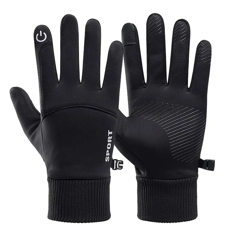 Winter Gloves for Men Women Touchscreen Anti-Slip Palm Warm Thermal Glove for Running Cycling Motorcycle Hiking Ski Driving Work