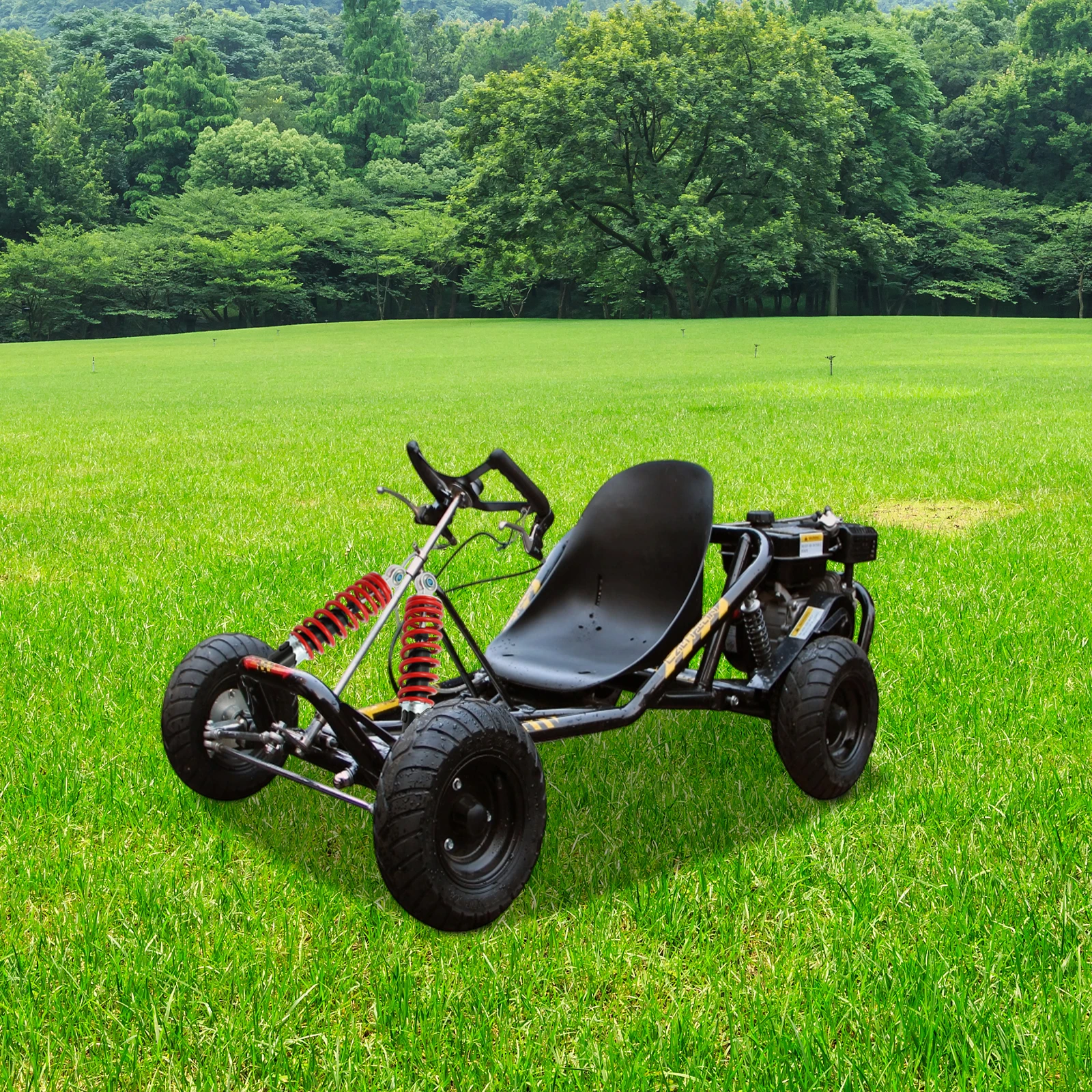 [Front Suspension Arm Kit] 220mm Front Suspension Arm Kit - Steel - For DIY ATV Quad Bike - Durable Stable