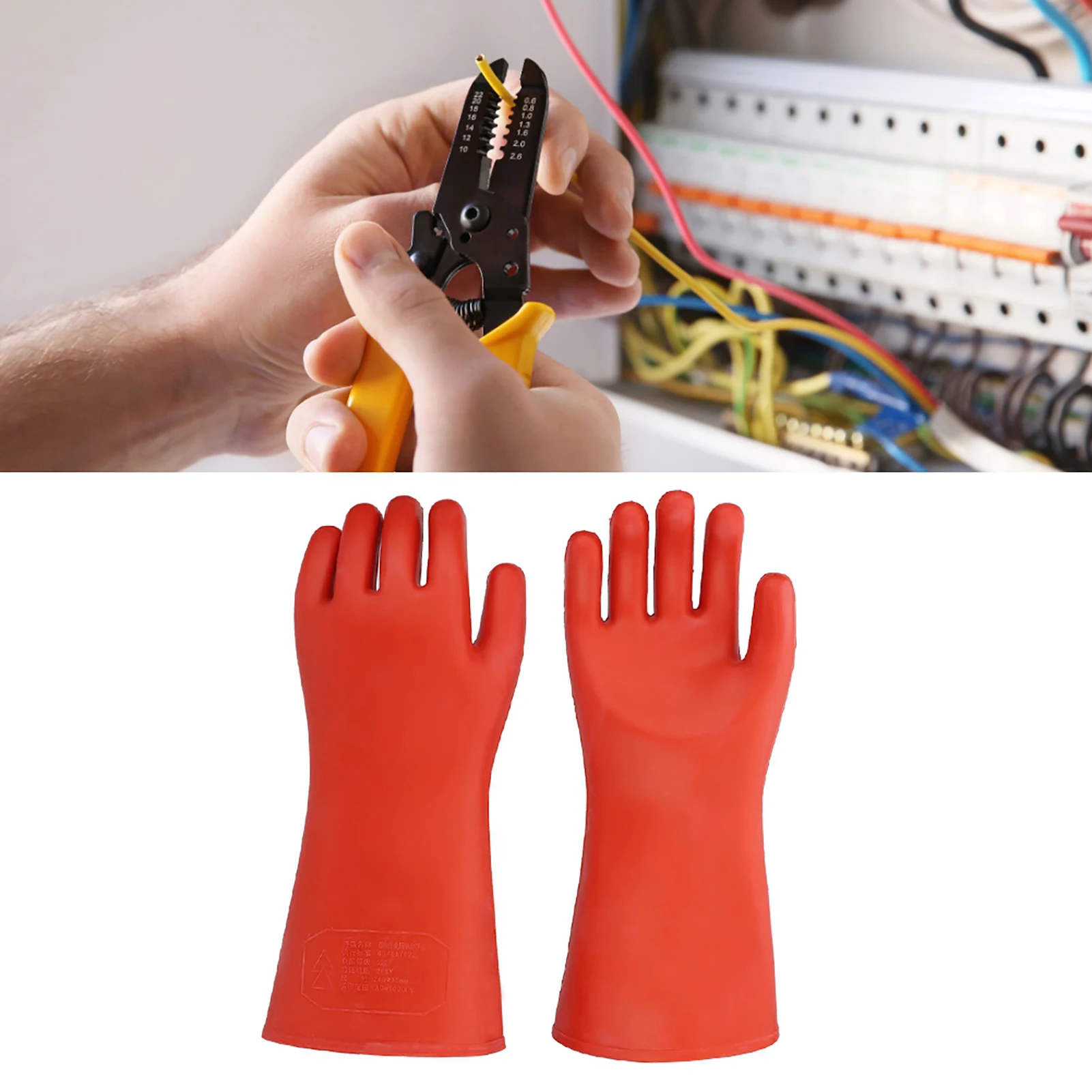 

zk30 Insulated Safety 20KV High Voltage Electricians Electrical Insulating Gloves