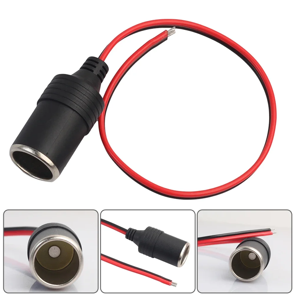 20A 10A Power Outlet Adapter Max120W Cigarette Lighter Socket Power Supply Adapter Lightweight Wear-resistant for Universal Car