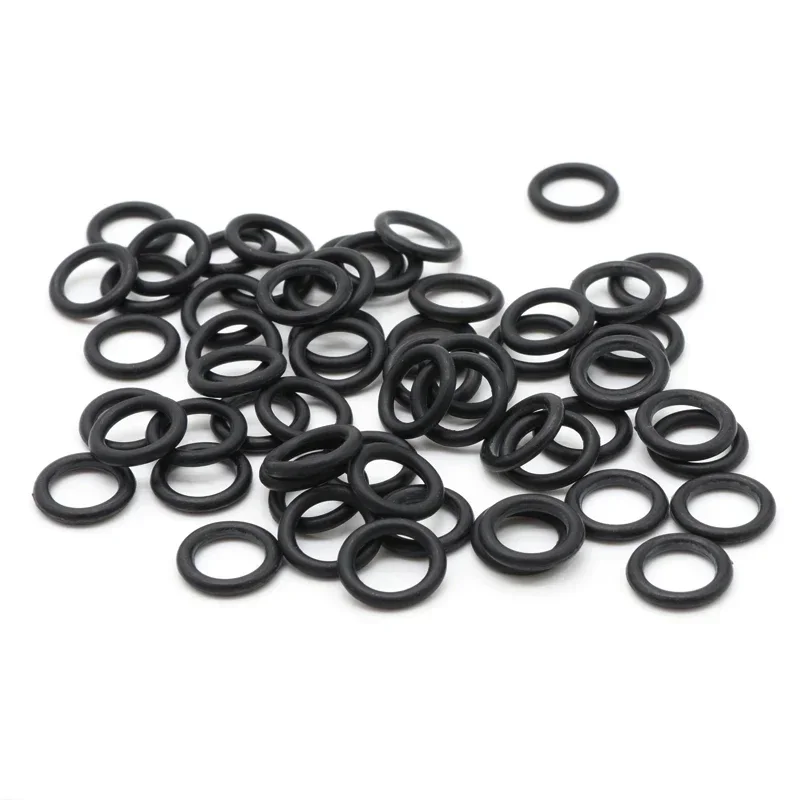 Black CS 2.65mm ID 5~150mm Nitrile Butadiene Rubber Ring NBR O-ring High Temperature Oil Solvent Resistant O Ring Sealing Gasket