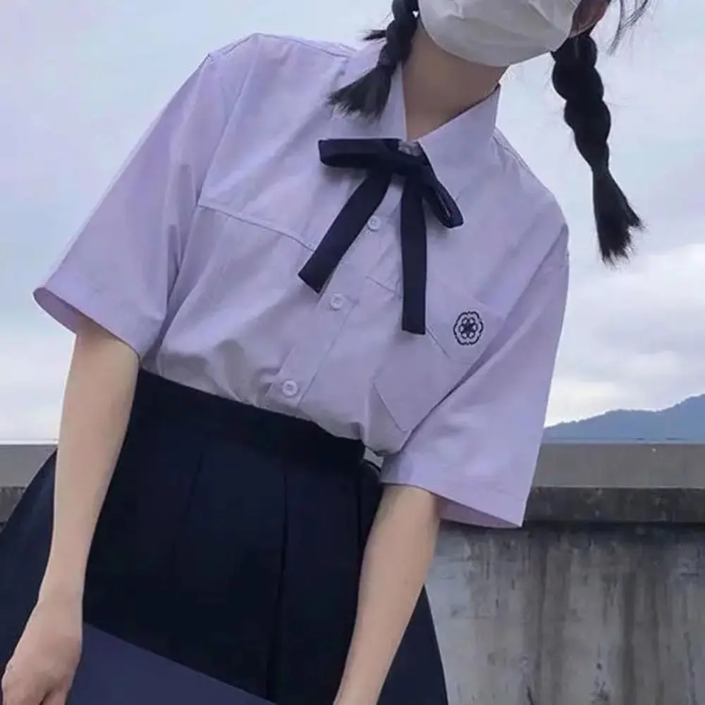 New Neck Flower Bow Tie Uniform Shirt Cosplay Handmade Bowtie Japanese JK Style Clothing Accessories Uniform Bow Tie Girls