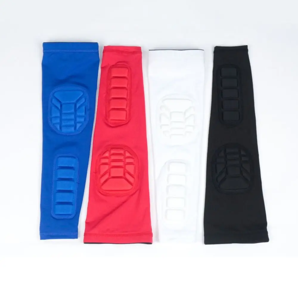 

Durable Spandex Elbow Pads Black White Red Breathable Arm Sleeve Elastic Arm Support Unisex