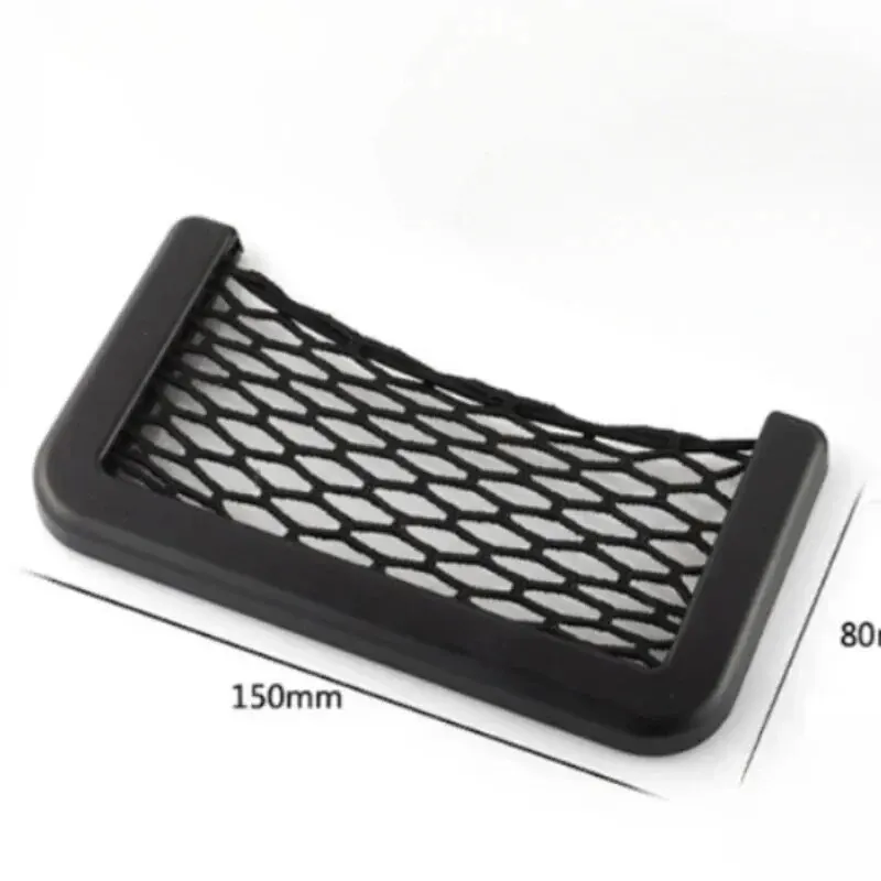 Autostoel Zijkant Interieur Achterkant Diversen Zak Mesh Opbergtas Telefoon Netto Zakhouder Auto Opbergtas Elastische Flexibele Netten