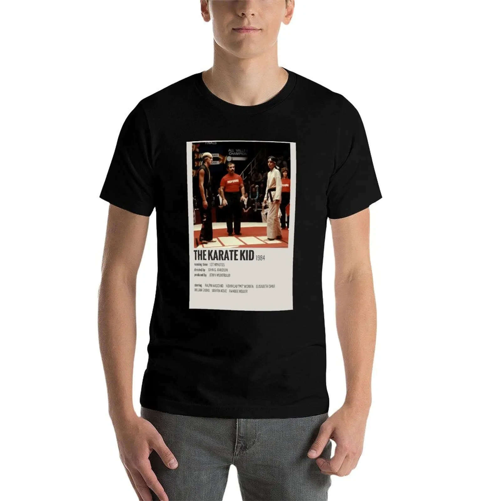 تي شيرت The Karate Kid (1984) تي شيرت للرجال 100 بالمائة قطن جرافيك تي شيرت للرجال