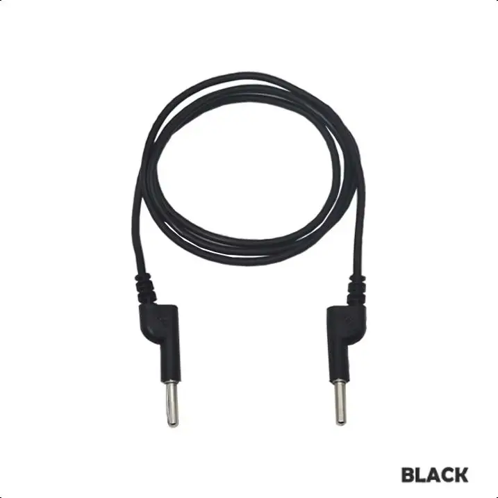 【1PCS】4MM Double Ended 4mm Banana Plug Male Jack high Voltage Silicone Wire Multimeter Test Cable Lead Cord 1M