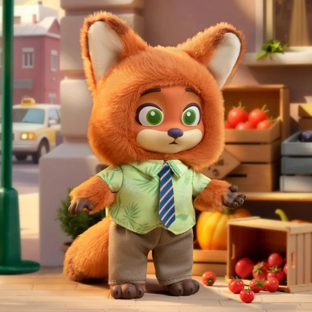 Zootopia Growth Journey Series слепая коробка виниловая кукла милый Ник Джуди фигурка аниме кулон коллекция модель игрушки подарки Kawaii