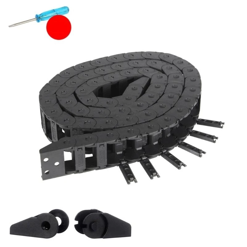 F3KE Nylon Drag Chain Wire Drag Efficient Cable Management Cable Drag Chain