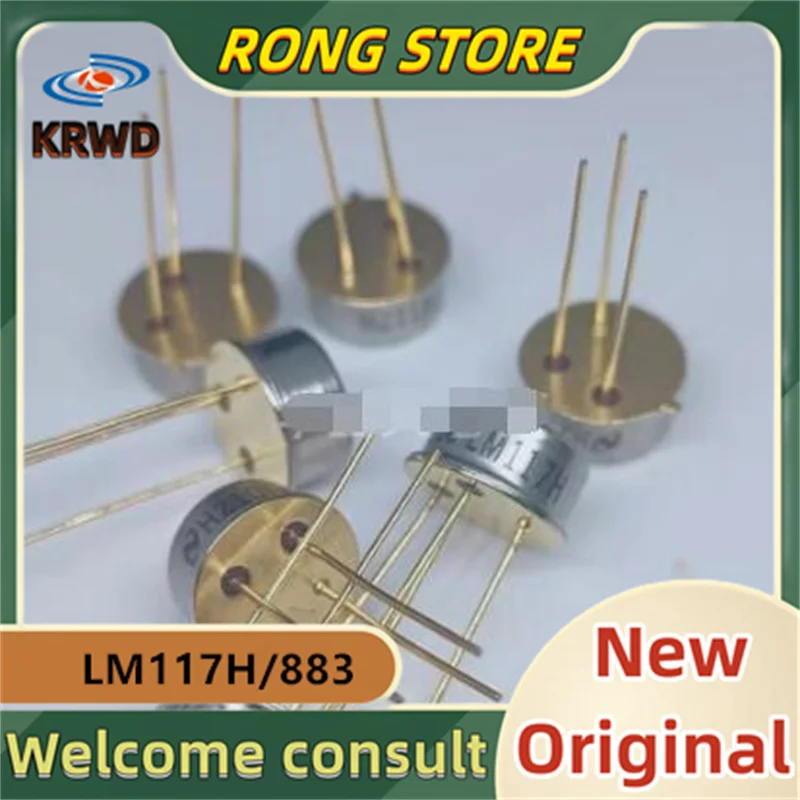 

LM117H/883 New and Original Chip IC LM117H LM317HP+ TO-39 Three-terminal adjustable voltage regulator, linear regulat