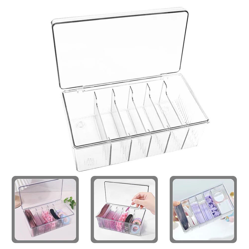 Wimper Opbergdoos Acryl Make-up Tool Organizer Desktop Supplies Valse Wimper Extension Gereedschap Houder Cosmetica Case Groot
