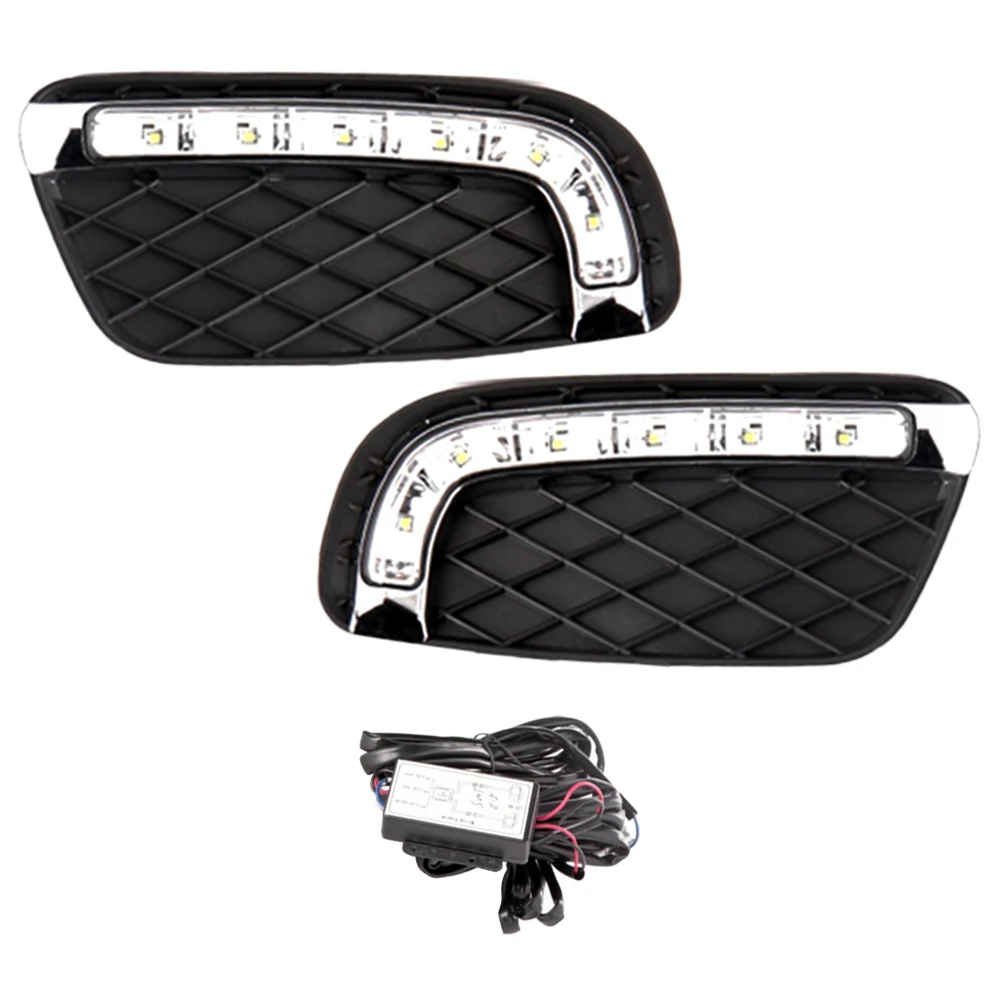 

1Set Car Lights For Benz Smart Fortwo 2008 2009-2011 DRL Daytime Running Driving Light Led Lights For Vehicles Auto Accessories