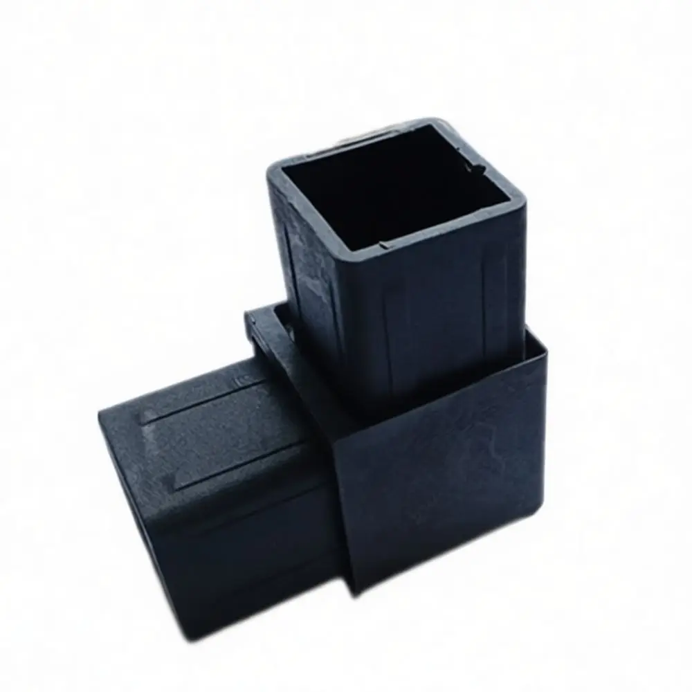 Heavy Duty Plastic Square Pipe Connector Fitting Modular Shelf Bracket Tool Free Joint For DIY Household Projects