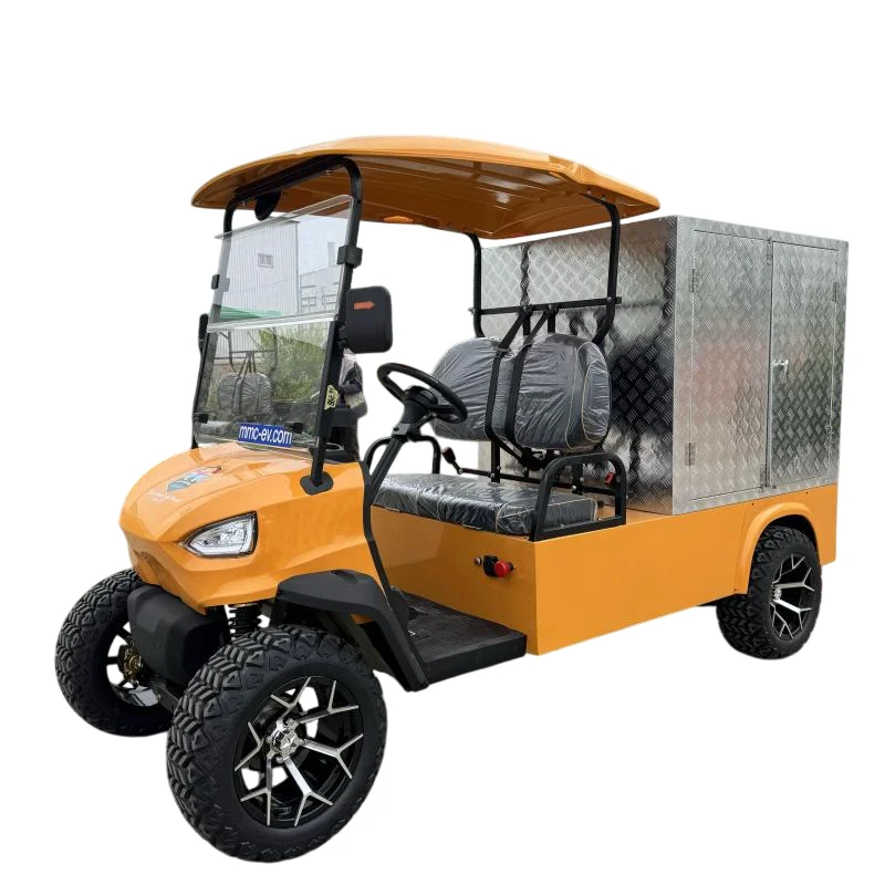 Factory Direct Sales New Model 4000/5000/7500W 48/60/72V 2 4 Seaters Lifted Electric Golf Cart With Cargo Box