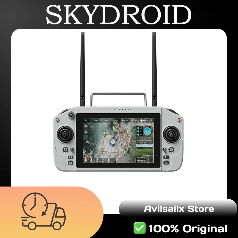 

SKYDROID G20 Remote Control Android 13 TV Box 6nm Octa-Core, 36W FC, 30KM Long Range, Dual-Band 2.4G/5.8G WiFi, Rich Ports