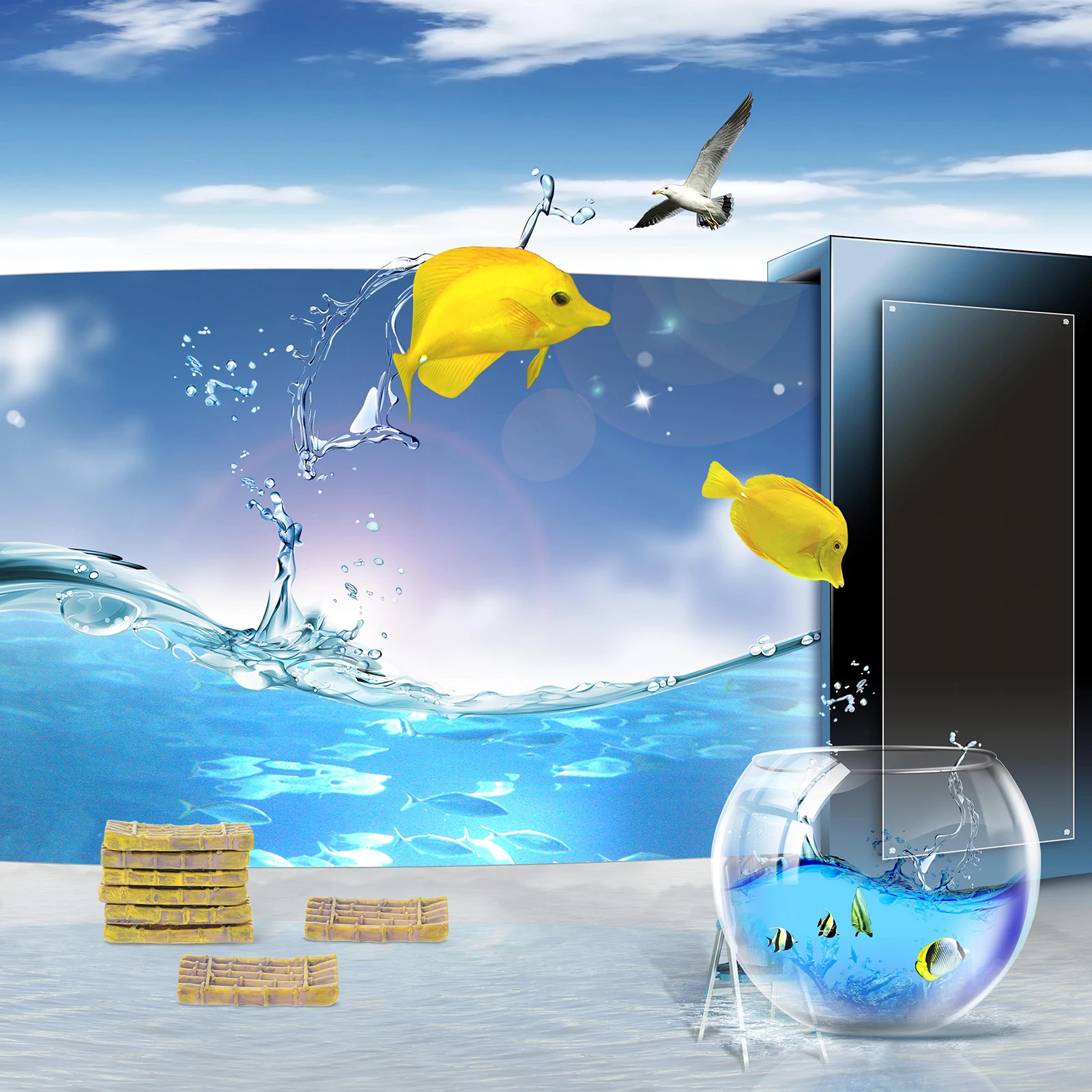 

6 шт., украшения для лодок из смолы, имитация бамбукового декор, аксессуары для самостоятельного изготовления, модели мини-плота, имитация плота, мини-ремесло из смолы