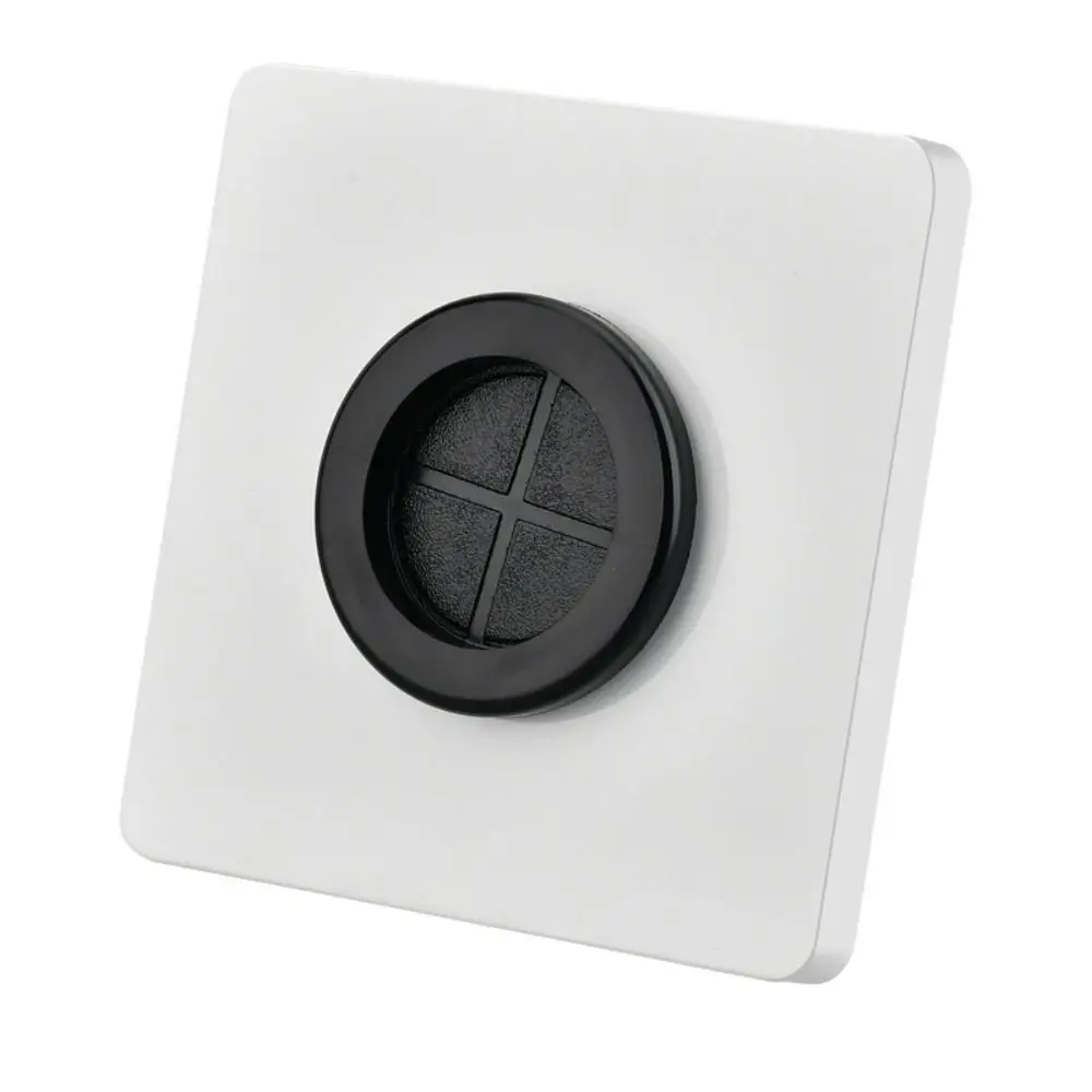 Wiring Accessories With Rubber Pad Wall Blank Panel With Outlet Hole 86Type Cable Cover Cable Panel Office