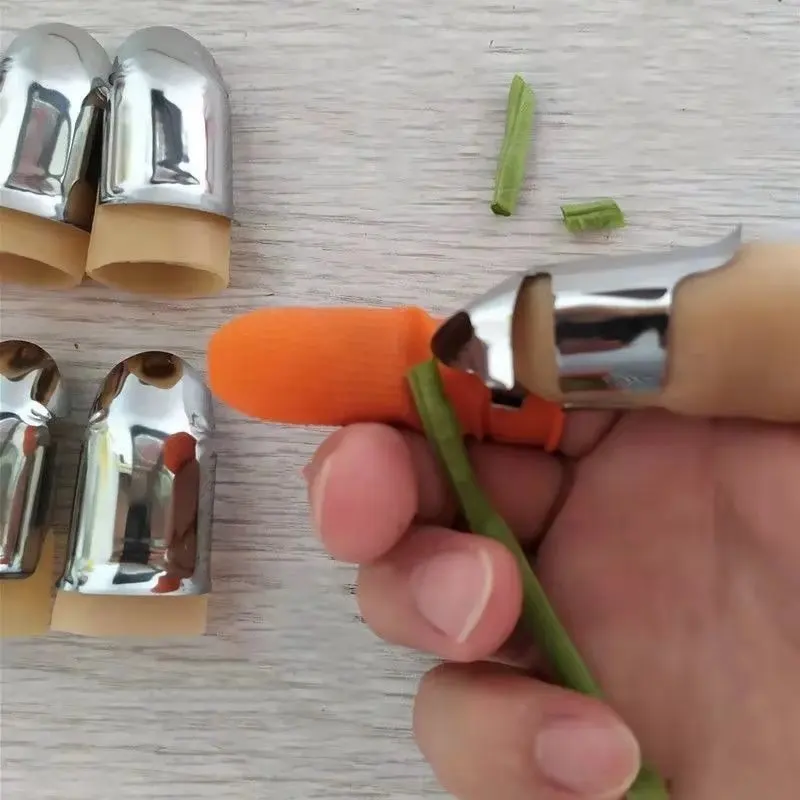 Thumb Knife Set, Fruit and Vegetable Picking Potted Plants Trim Picking Portable Knife, Garden Tools, Kitchen Utensils