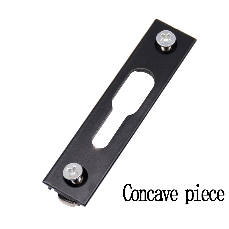 Latch Two-Point Lock  Door Lock Buckle Plate Protruding Lock Body Guide Plate Hook Seat Door Lock Accessories