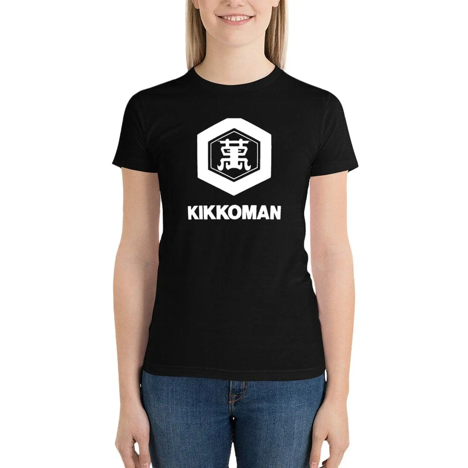 

Best To But For Gift Family '-Kikkoman Soy Sauce Logo T-Shirt vintage Blouse t-shirt dress for Women graphic