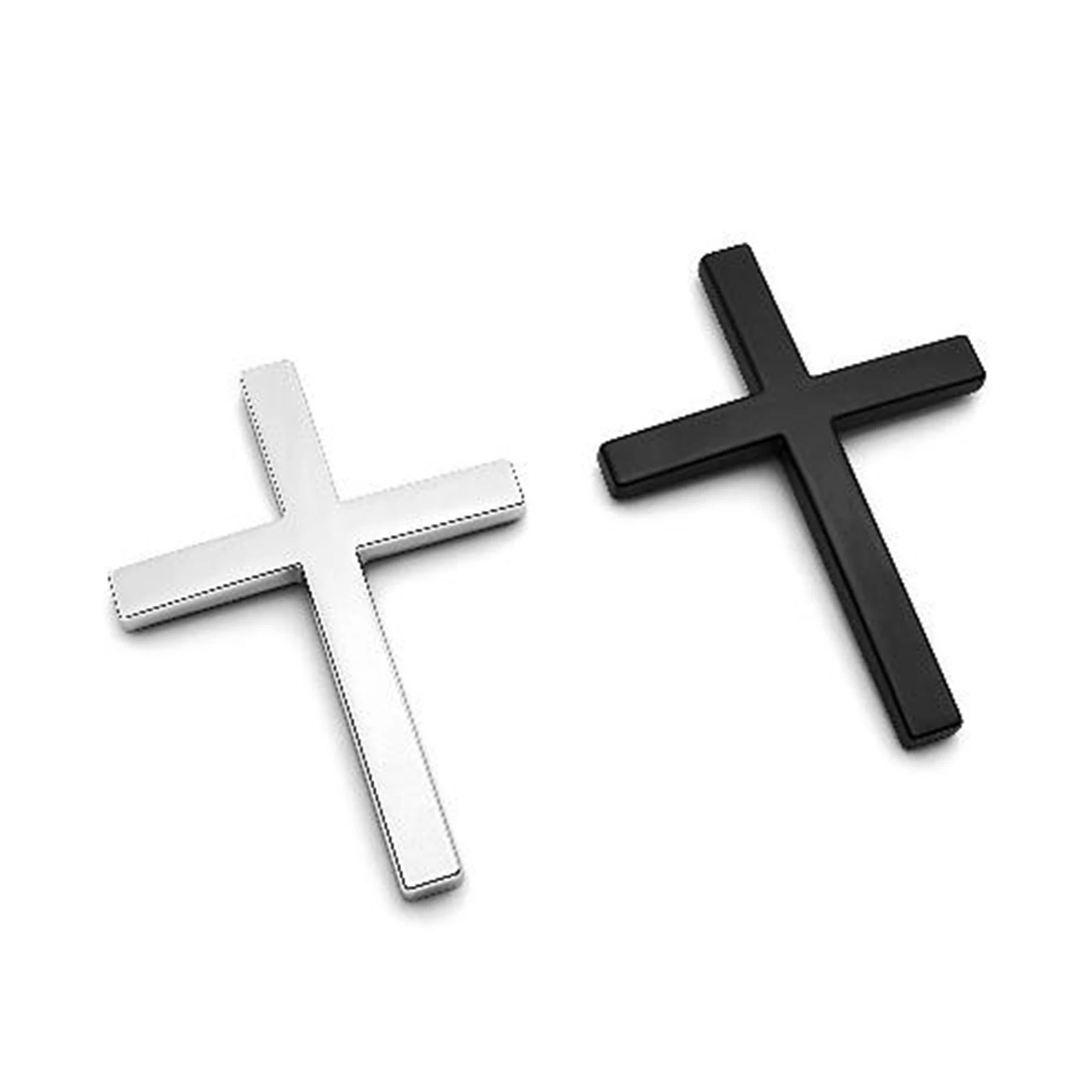 شارة سيارة برموز مسيحية معدنية ثلاثية الأبعاد مقاومة للماء للمركبات تناسب معظم المركبات. شعار الباب الخلفي للشاحنة #4