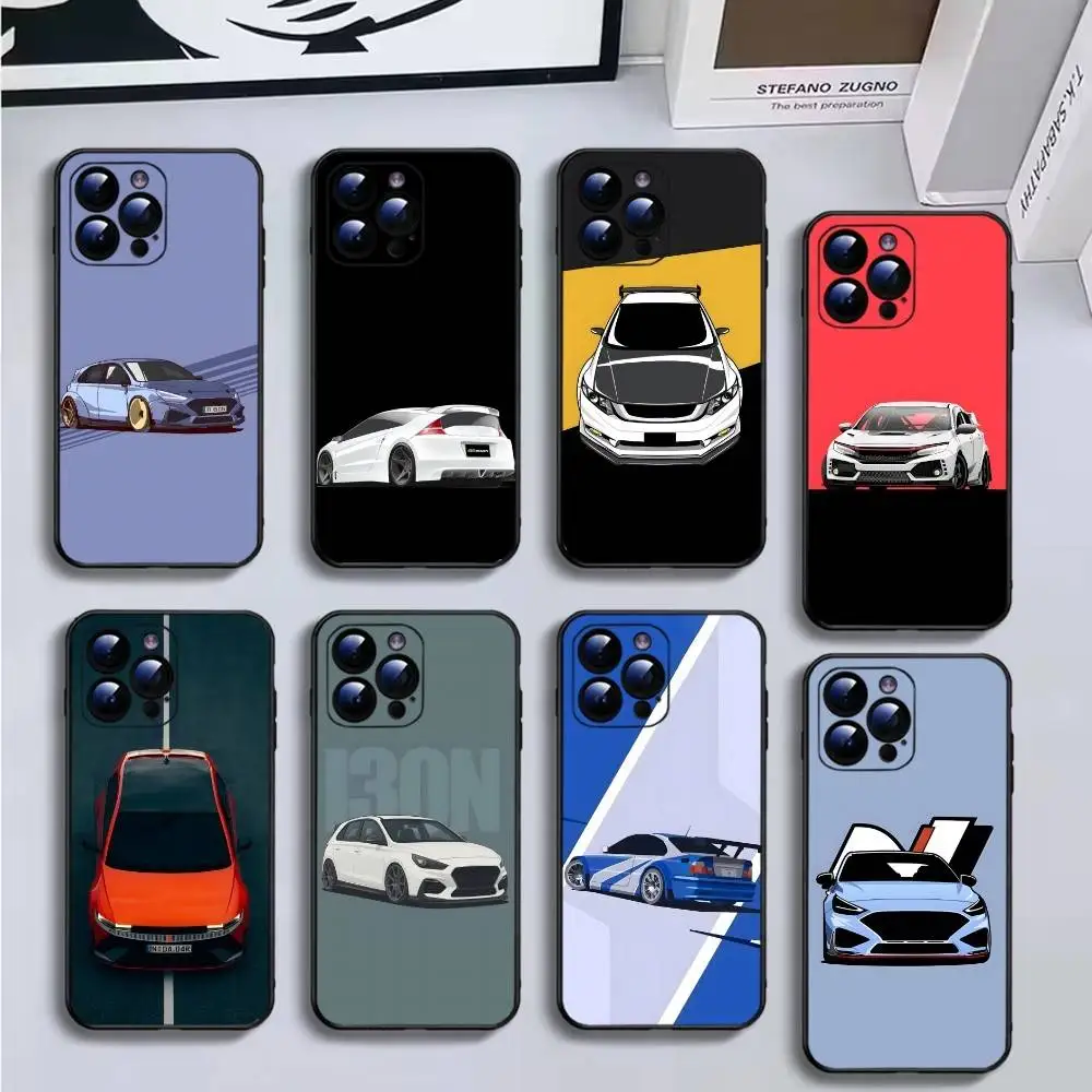 

Super cool limousine Phone Case For iPhone16,15,14,13,12,11 Plus,Pro Max,XS,X,XR,SE,Mini,8,7,Soft Black Cover