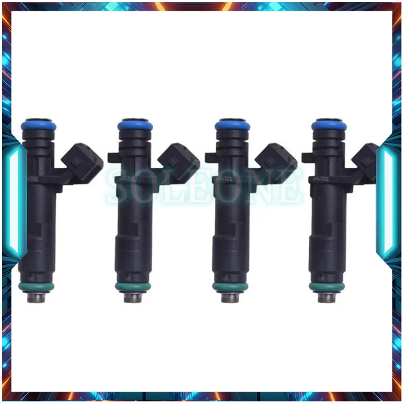 

4 шт. новая топливная форсунка для Chevrolet Spark 1.2L 2011-2015 96800843