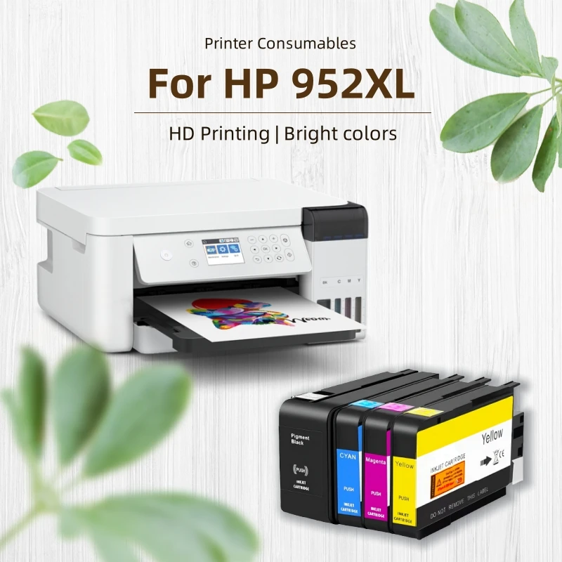 

1 комплект картриджей 952 952XL для принтера HP 952xl Officejet Pro 7740 8210 8702 8710 8720 8725 8730 8740