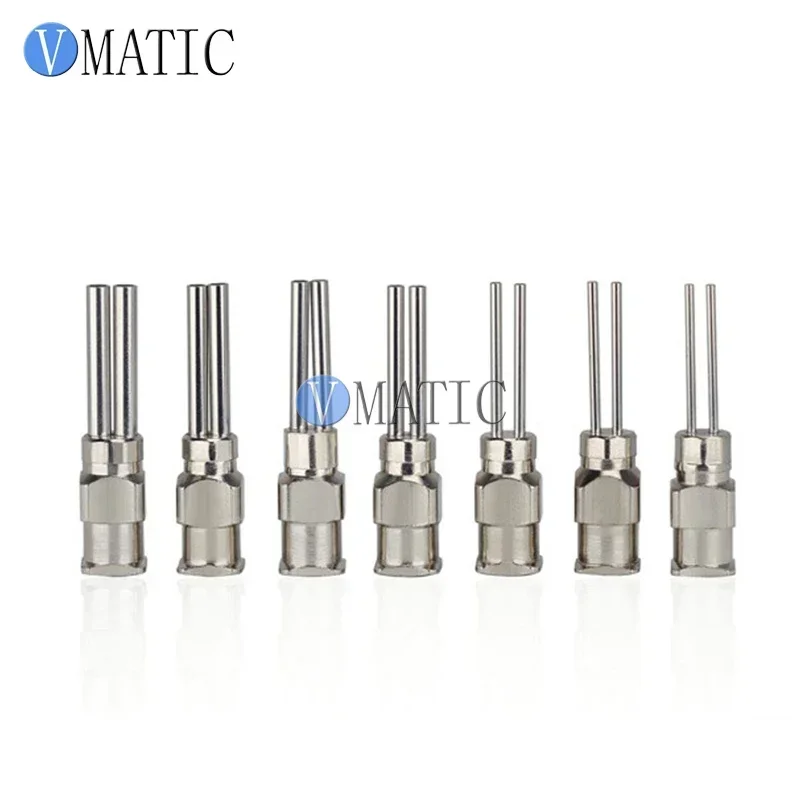 شحن مجاني 12 قطعة 1/2 بوصة 8G-27G نوع مزدوج جميع إبرة الفولاذ المقاوم للصدأ #3