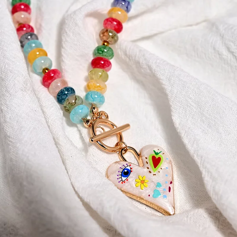 Cute Women Handmade Colored Gl - đánh giá và giá Women Accessories Drawing