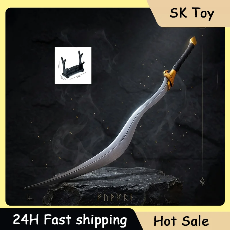 

30cm Game Peripherals Bloodhound's Fang Metal Crafts Ornament Knife Props Toy Sword Gifts Collections