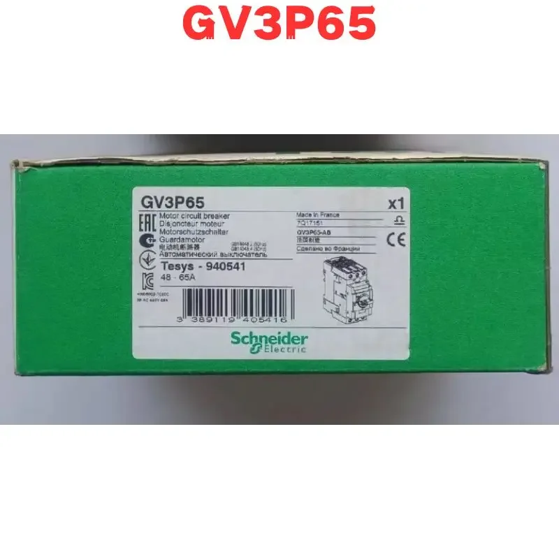 

New Original GV3P65 Motor Circuit Breaker