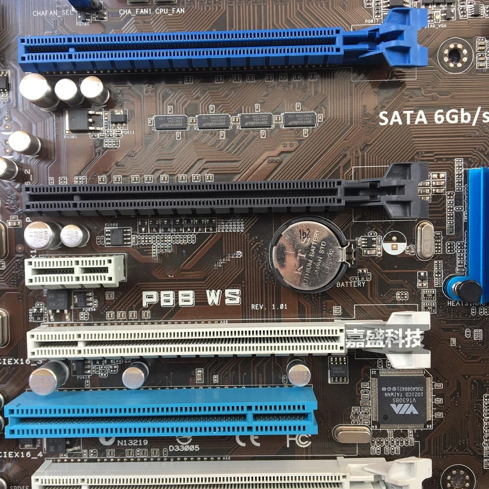 P8B WS C206 P8B-WS LGA 1155 Workstation Server Motherboard