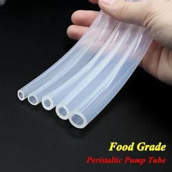 Peristaltic Pump Tube ID 0.8 1 1.6 2.4 3.2 4.8 6.4 7.9 9.6 12.7mm Flexible Nontoxic Transparent Food Grade Soft Silicone Tube 1M