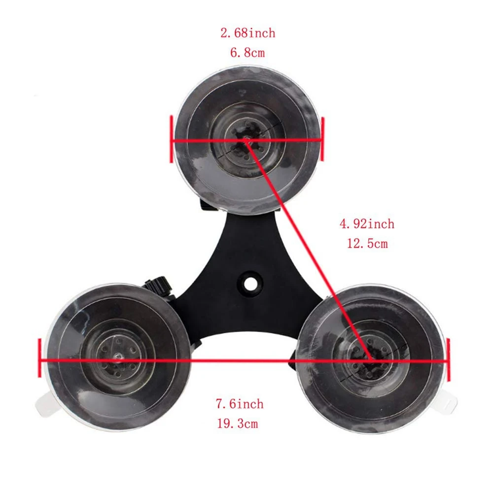 for Starlink Mini Suction Cup Mount Holder with Adjustable Angle Head Adapter Bracket Set for StarLink Mini RVs Cars Yach Roof