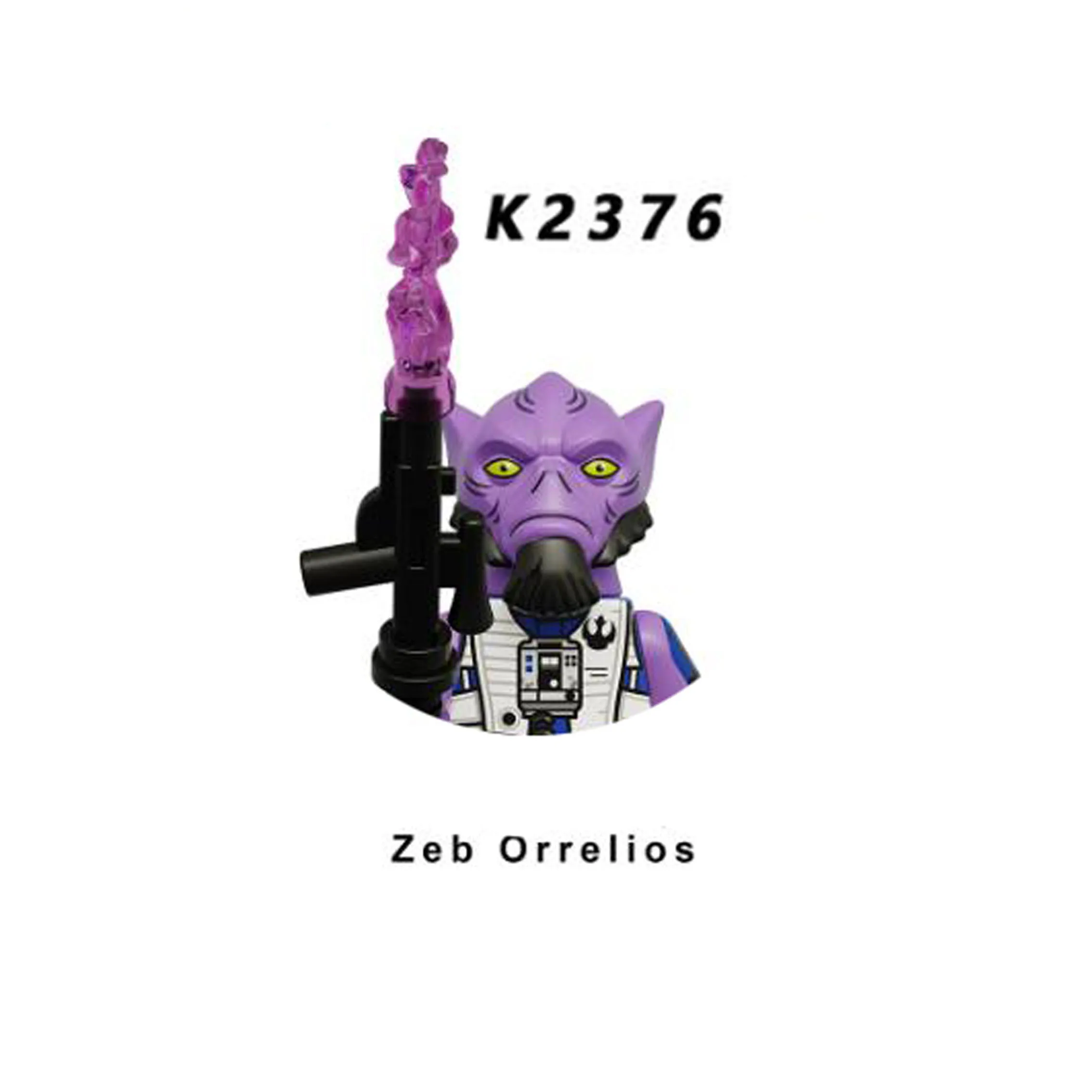 

G0192 Zeb Orrelios Building Blocks Lama Su Savage Opress Darth Talon Figure Darth jar jar Binks Figurines Mini Cal Kestis Toy